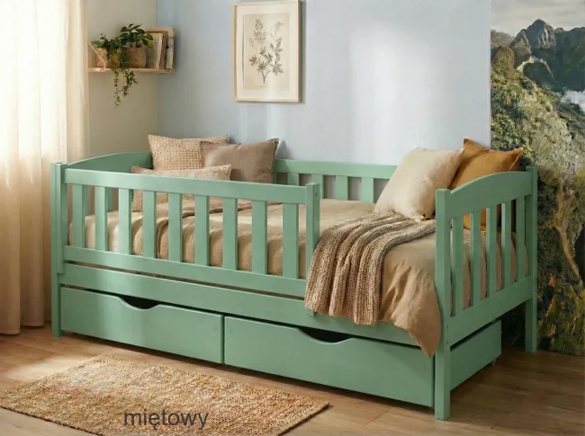 Mietowe-lozko-Beti-Premium,-bezpieczna-barierka-nasuwana-gdy-dziecko-zassnie,-tradycja-i-jakosc-Valor-Meble..webp