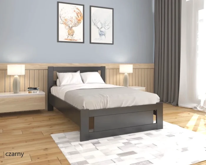 Królewskie łóżko dla nastolatka Net Premium 120x200 – Styl i Przestrzeń