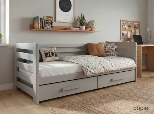 Ekologiczne wykończenie łóżka Jan Premium atestowane lakiery wodne