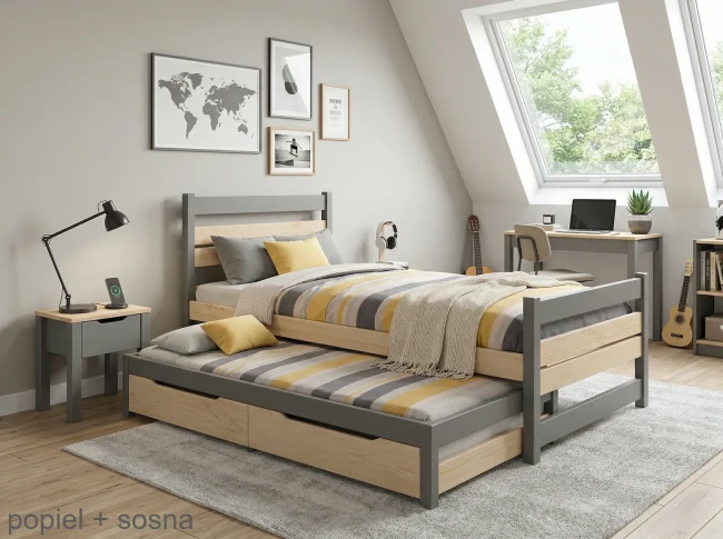 Łóżko młodzieżowe 200x110