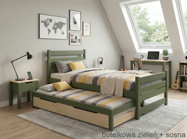 Łóżko dla 2 nastolatków Felix Duo