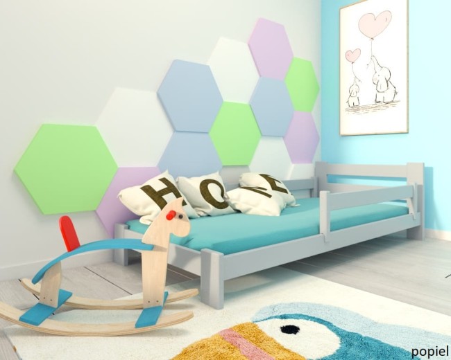 Bezpieczne łóżka dla chłopca popiel lozko niskie dla dziecka Pawel 2 low od producenta  Valor Meble.jpg