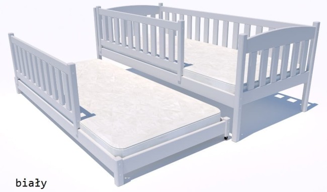 Rzemieślnicze wykonanie łóżka Hania Low PREMIUM z naturalnego drewna