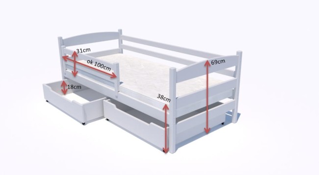 Julia Premium łóżko pojedyncze Valor Meble wymiar.jpg