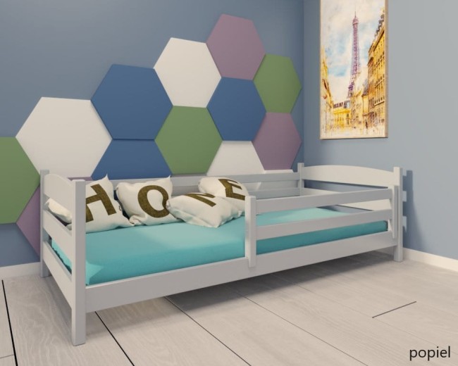 Aranżacja bezpiecznego pokoju dziecięcego z niskim łóżkiem podłogowym