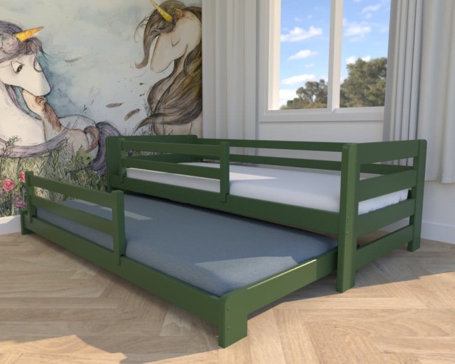 lozeczko dzieciece Jasio Low, bezpieczne łożeczko dla maluchów, super wygodne niskie łóżko dla dwulatków od  Valor Meble.jpg