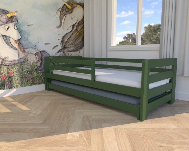 lozko dzieciece Jasio Low, bezpieczne łożeczko dla maluchów, super wygodne niskie łóżko dla dwulatków od  Valor Meble.jpg