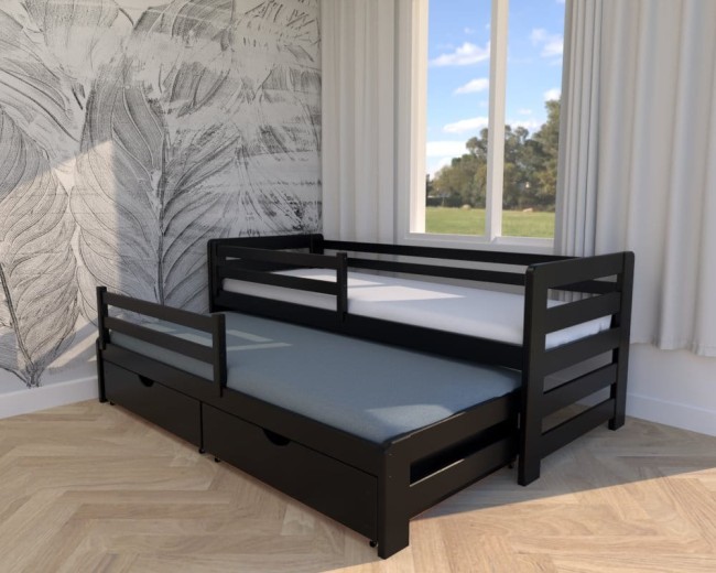 Mechanizm wysuwania dolnego spania w łóżku Jasio Premium