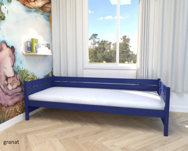 łóżko dla dziecka Merry Classic granat klasyczne.webp