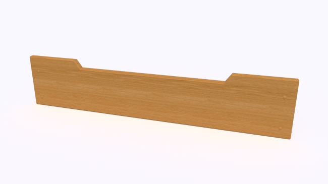 Szuflady z długim wcięciem