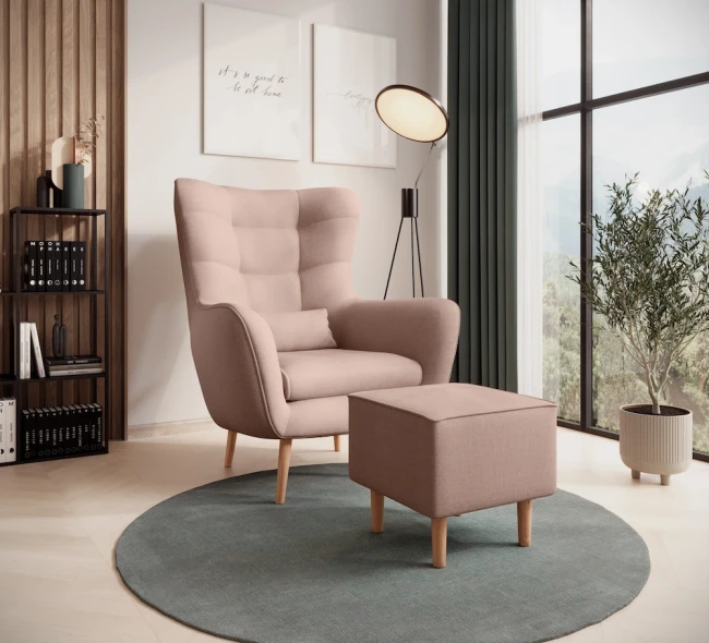 podnóżek, siedzisko do fotela wypoczynkowego Donat .webp