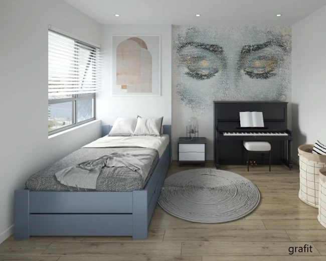 Wzmocniony stelaż drewniany łóżka Boomer 120x200 udźwig 150 kg