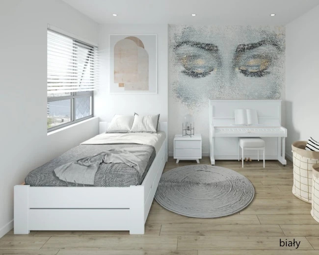 Królewska szerokość spania 120 cm w łóżku nastolatka Boomer XL