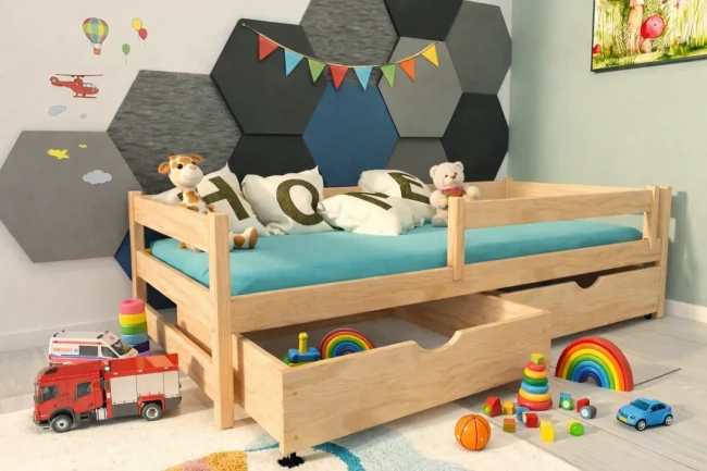 Łóżko dla dziecka Mini sosna