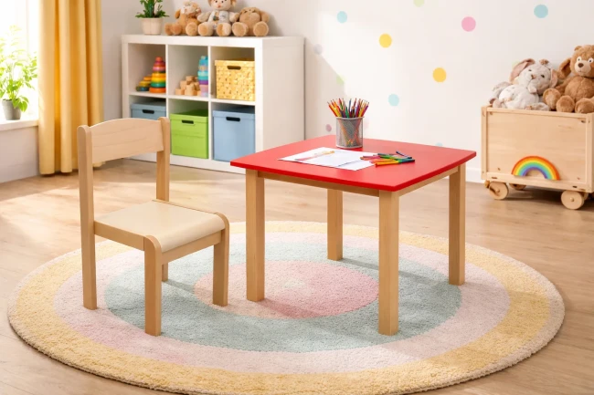 stolik i krzesełko dla dzieci od Valor meble.webp