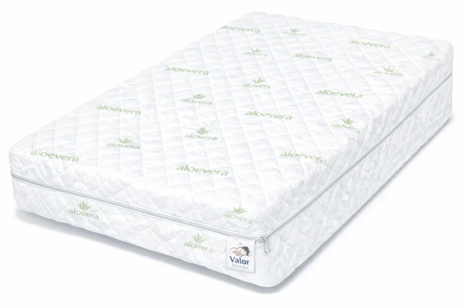 Materac kieszeniowy z visco i pokrowcem AloeVera