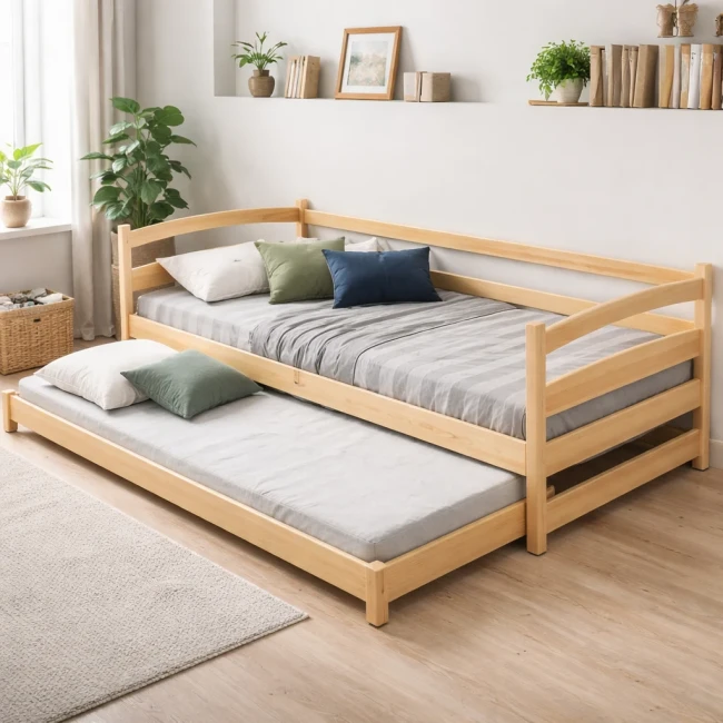 łóżko podwójne Maja Low dla dzieci