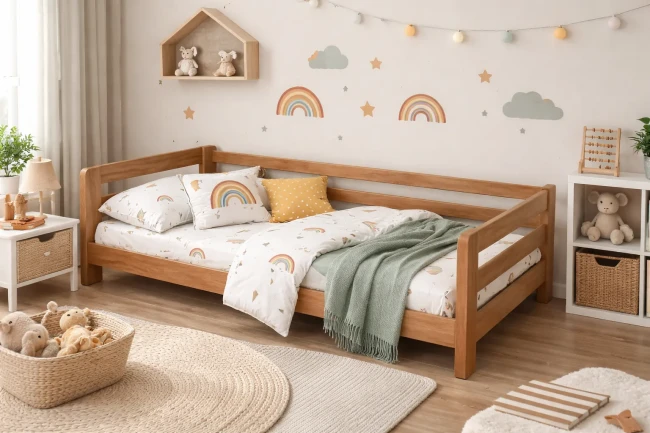 Łóżko dla maluszka Egon Low