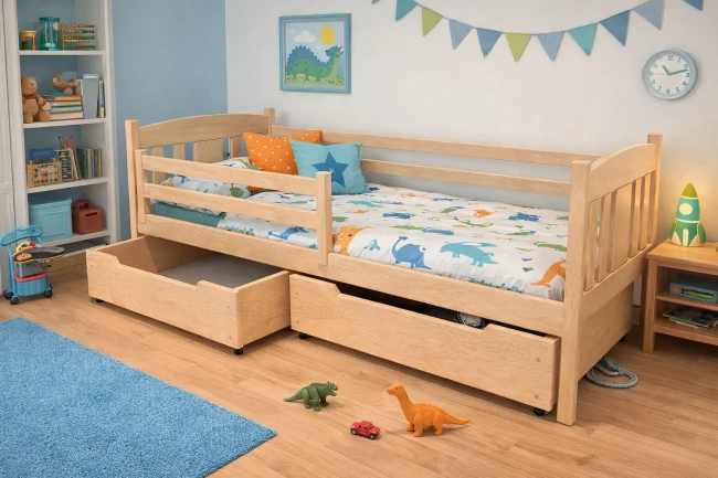 Łóżko do pokoju dziewczynki OIiwia