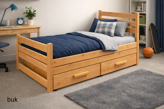 Buk łóżko do pokoju nastolatka Felix
