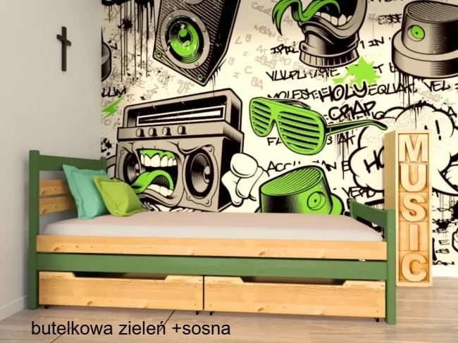 Łóżko młodzieżowe ikea Felix