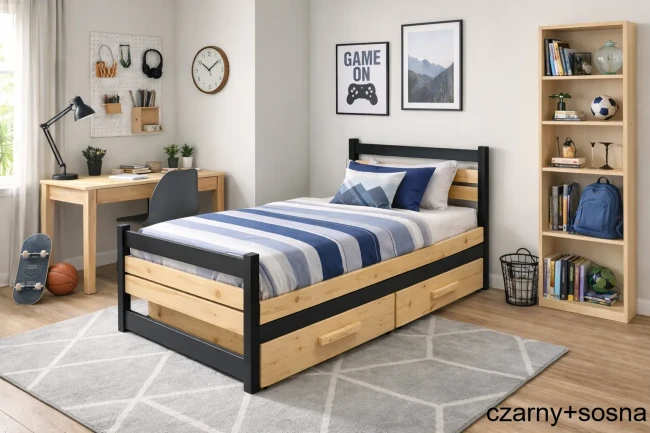 Łóżko dla nastolatka 200x90 Felix