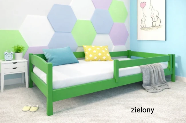 Niskie łóżko do pokoju przedszkolaka Molly Low
