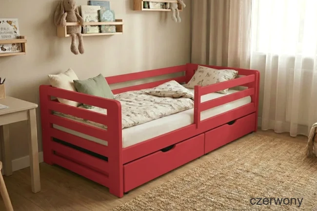 Łóżko dziecięce Lili Premium dostępne w 21 kolorach opinie