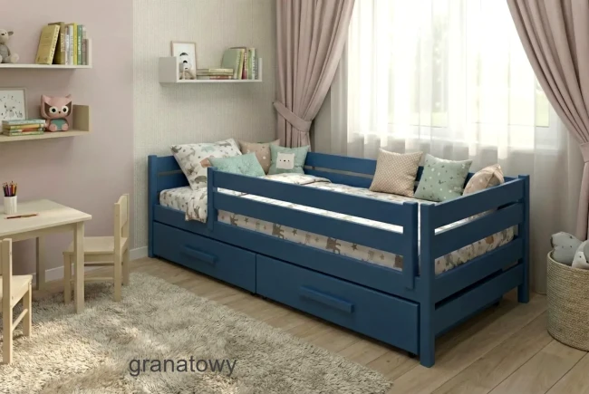 Materac z pianką Memory zapamiętującą kształt ciała w pokrowcu antyalergicznym.