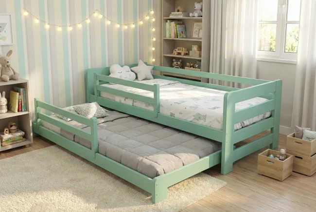 Solidne łóżko sosnowe Jasio Low producent Valor Meble – opinie zadowolonych rodziców