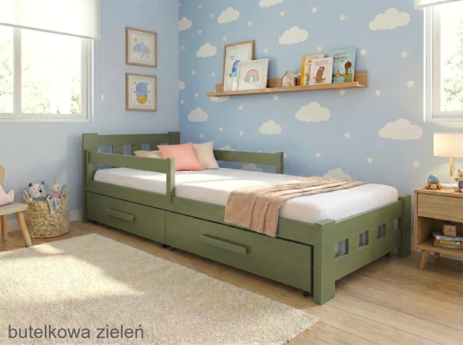 Wytrzymałe łóżko dla nastolatka 6-14 lat Opole