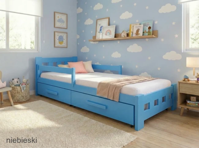 Producent łóżek dziecięcych drewnianych szybka dostawa Wrocław