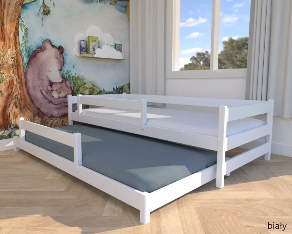Łóżko podwójne wysuwane Hania Premium