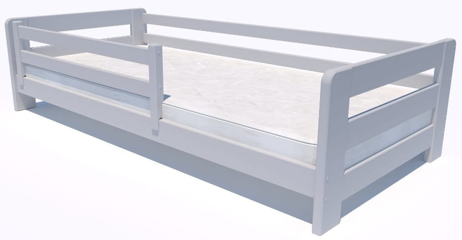 Łóżko dziecięce Egon w kolorze popiel